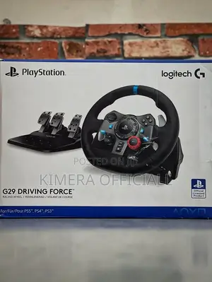 Logitech G29 Driving Force Racing Wheel. Learn How to Drive Using