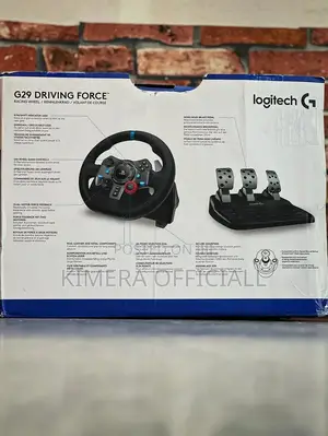 Logitech G29 Gaming Racing Steering Wheel. Real Car Precision