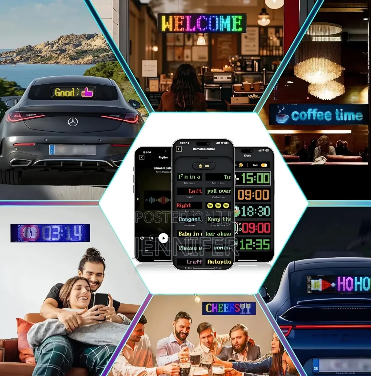 Customizable Led Flexible Matrix Panel Display