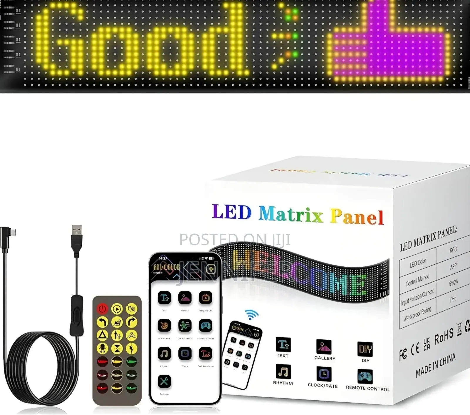 Customizable Led Flexible Matrix Panel Display