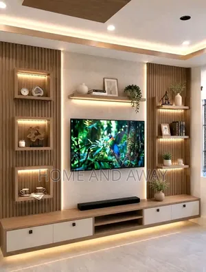 Fidel Wall Unit Tv Stands in Any Colour From 2,500,000/- Order Now
