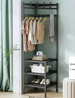 Multifunctional Simple Metallic Corner Rack