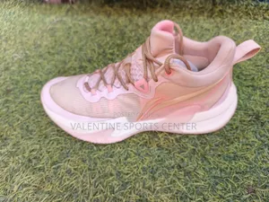 Pink Colour Basket Shoes Original Material