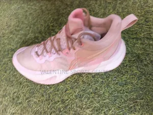 Pink Colour Basket Shoes Original Material