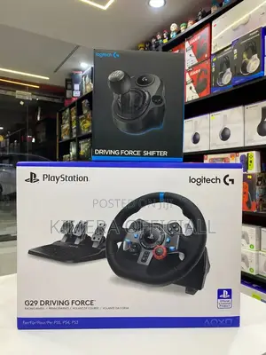 Logitech G29 Racing Wheel. The Closest to Real Driving. 900° Rotation