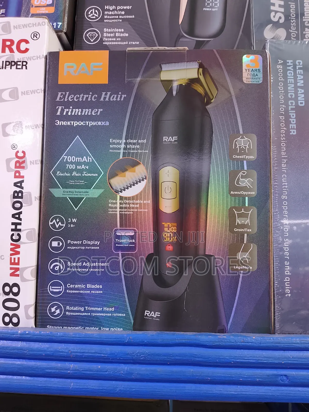 Raf Professional 3w Power Rechargeable Clipper