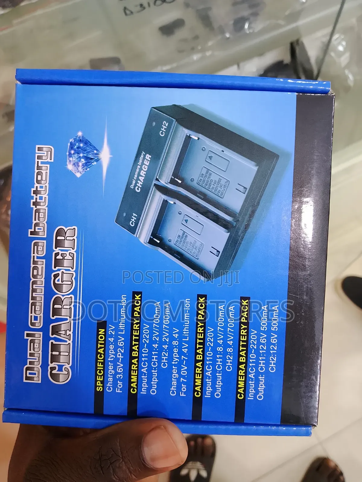 Sony Dual Charger V615 Blue