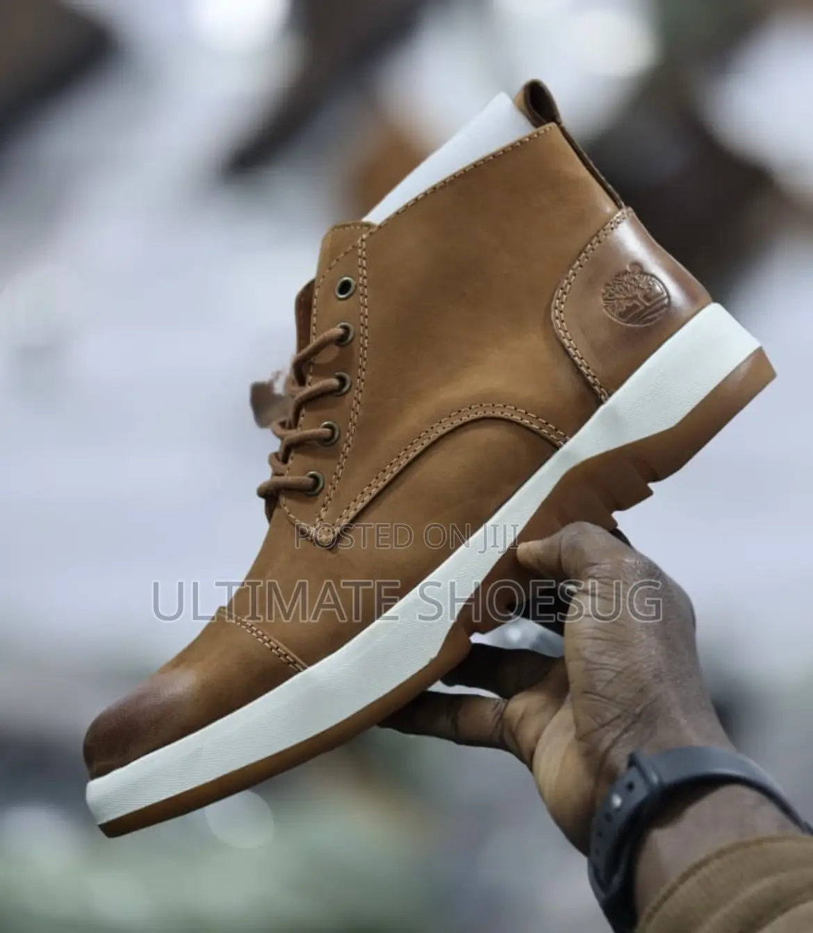 Timberland Pure Rubber Leather Boots