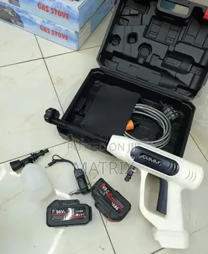 Double Battery 96v X2 Portable Cordless High-Pressure Washer