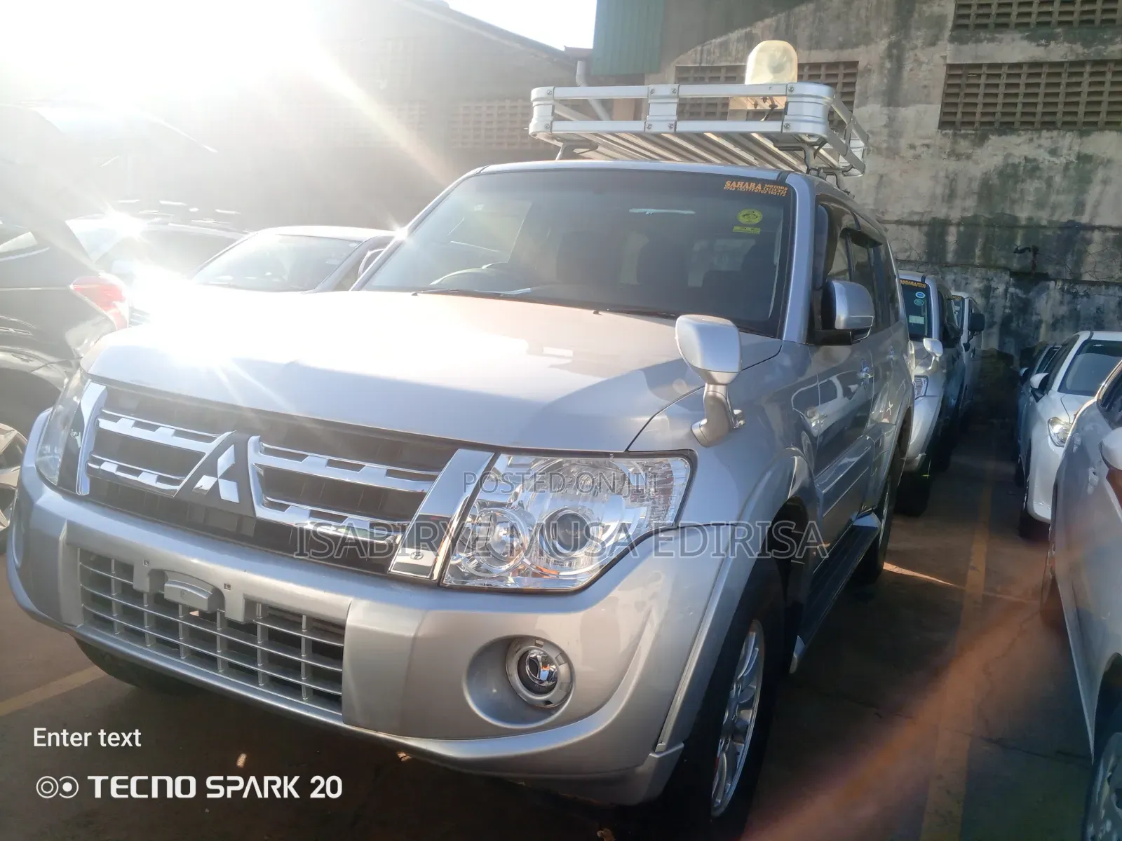 Mitsubishi Pajero 2012 Silver