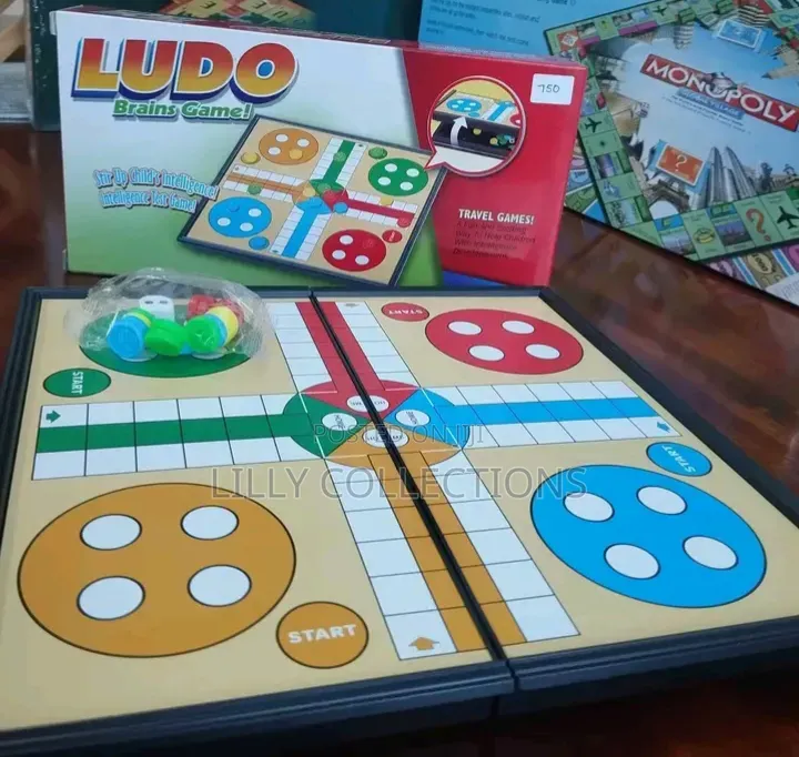 Portable Foldable Ludo Board