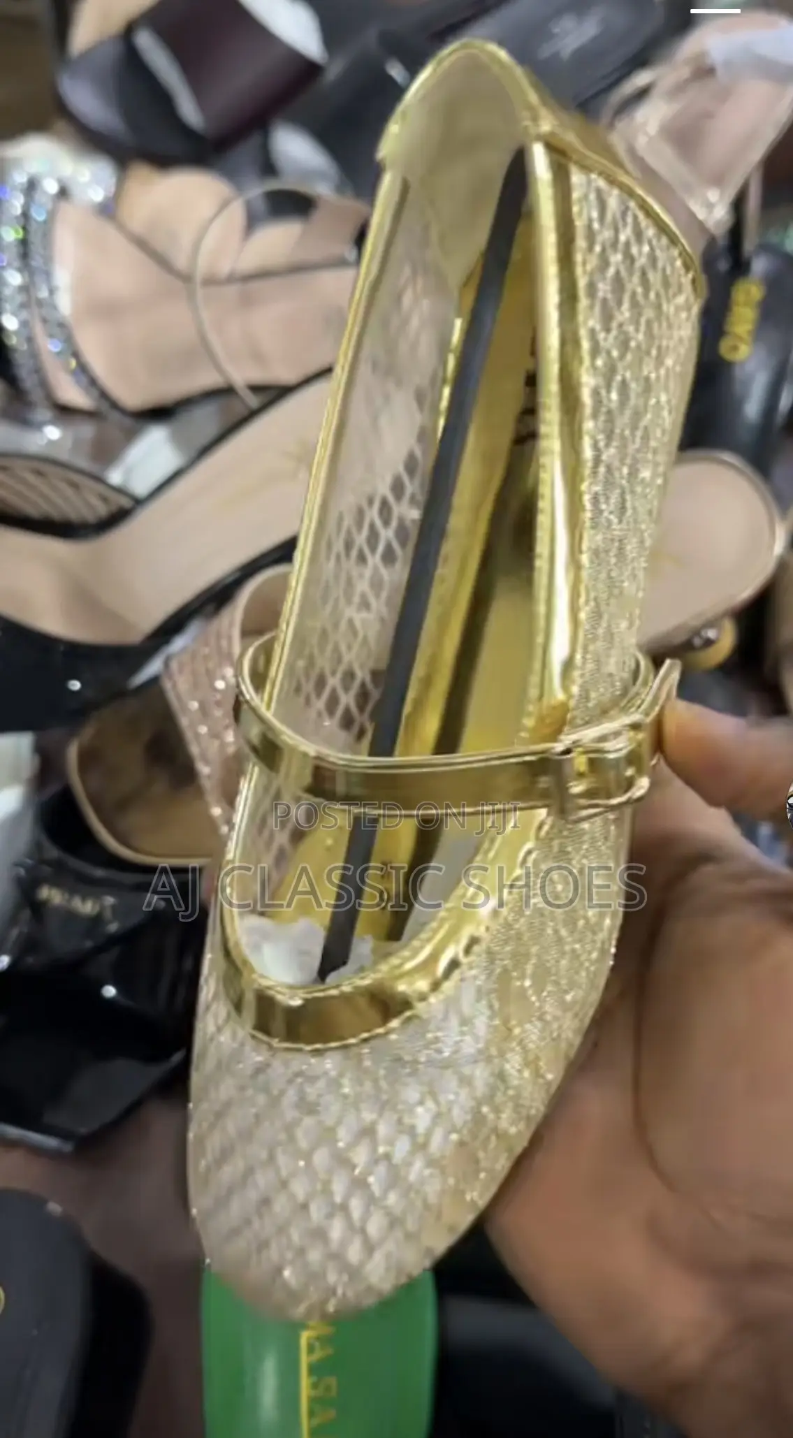 Mesh Pump Push Shoes
