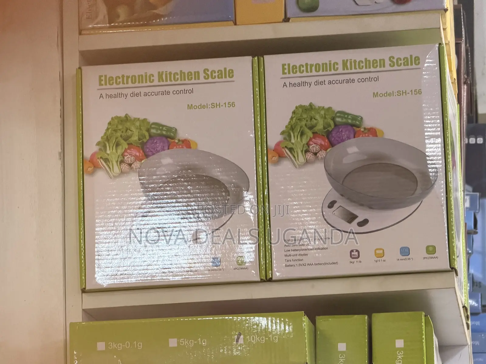 Digital Food and Baking Scale for Precise Weight Measuring and Portion
