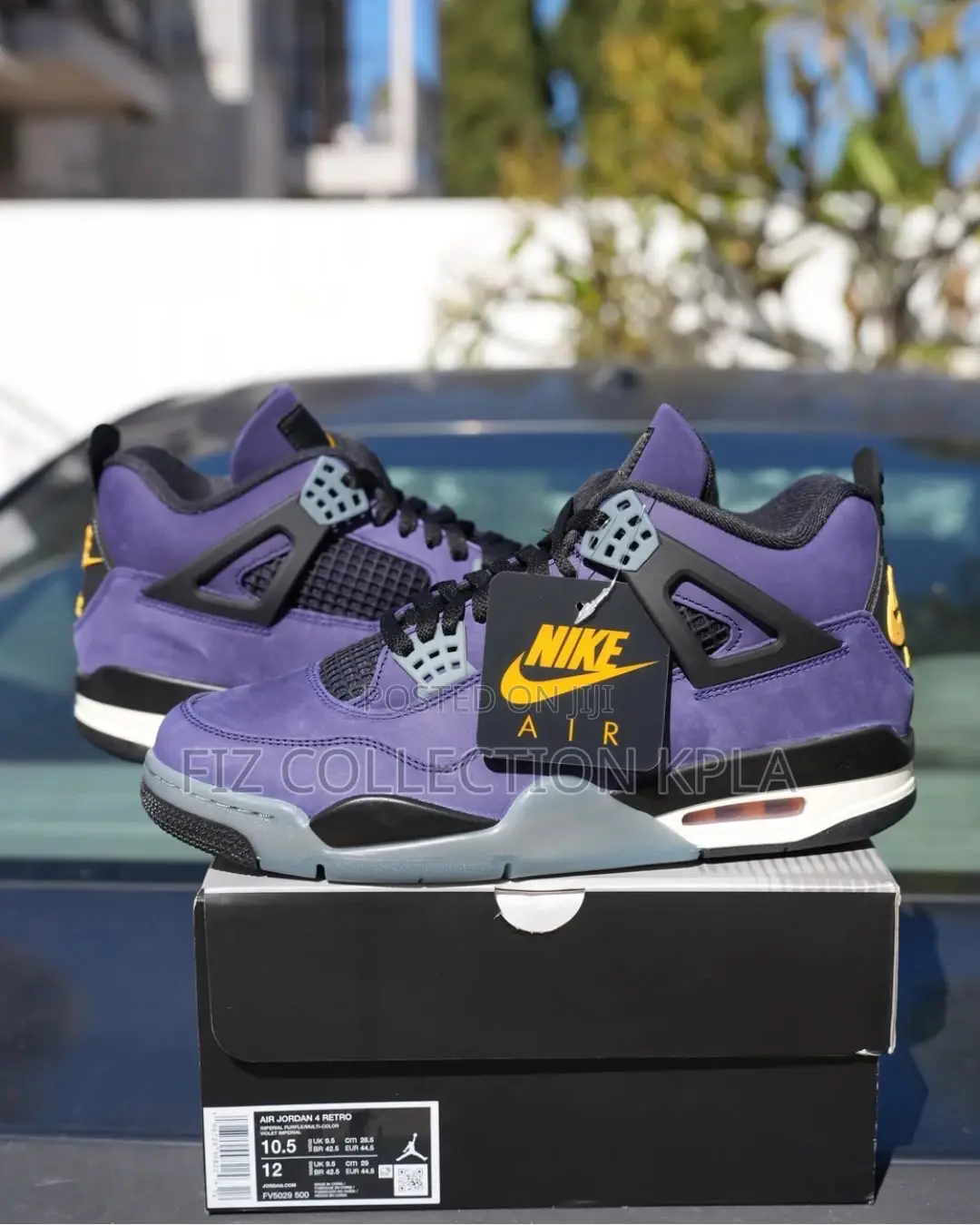 Air Jordan 4 Retro "Lakers"