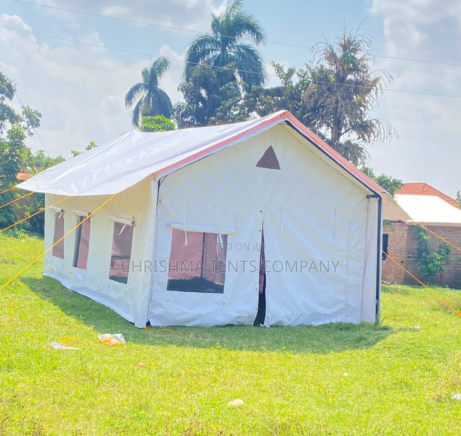PVC White Camping Tent