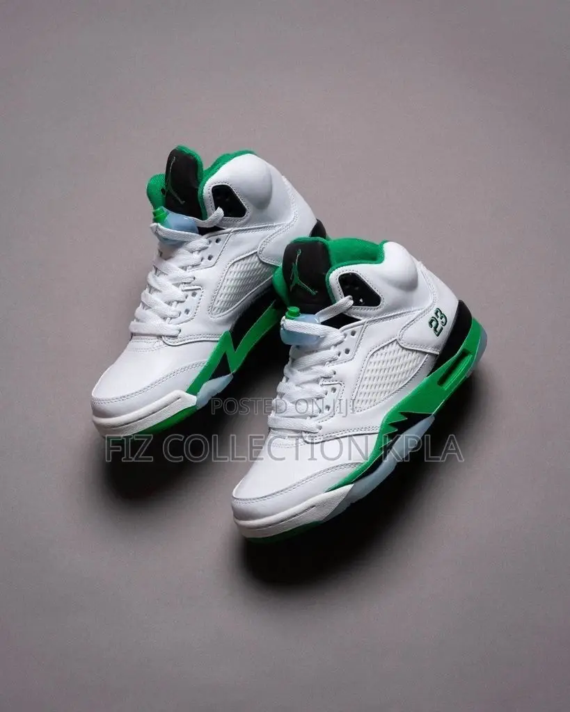 Air Jordan 5 Retro "Lucky Green".