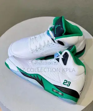 Air Jordan 5 Retro "Lucky Green".