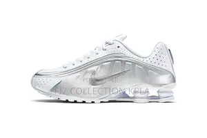Nike Shox R4 White Silver