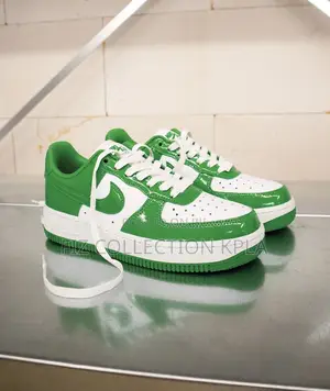 Nike Airforce One Kelly Green Patent