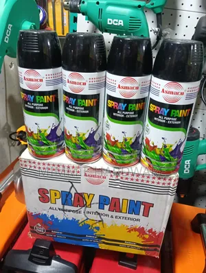 Gloss Black/Shining Black Spray Paint