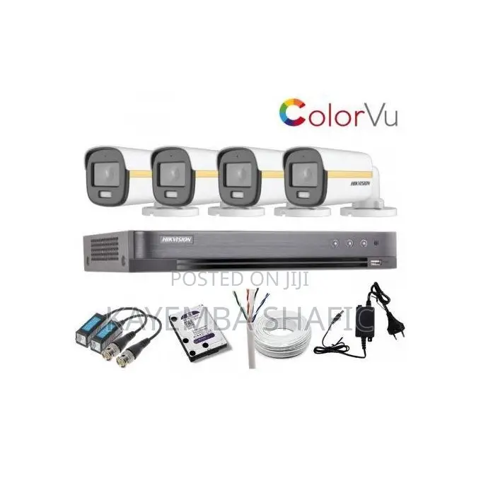 Hikvision 4-Channel Colorvu 2mp CCTV Camera Surveillance Kit