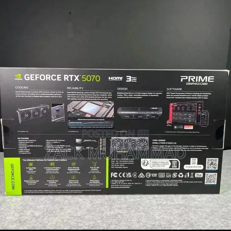 Graphics Card Rtx 5070 12gb