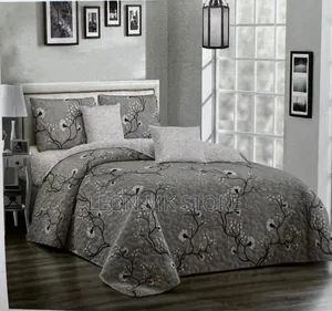 Midnight Blossom Bedspread