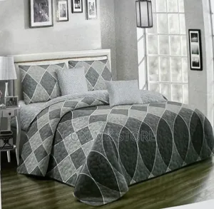 Diamond Grey Bedspread