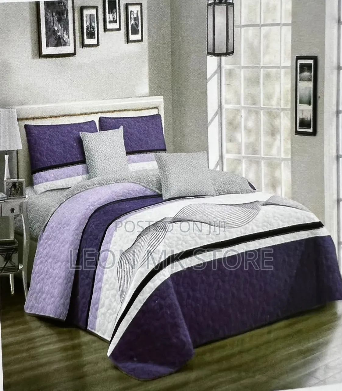 Platinum Purple Bedspread