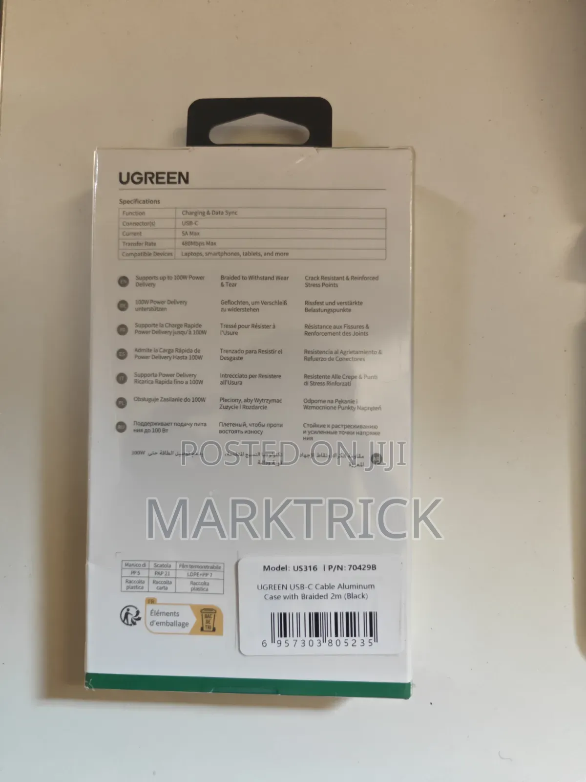Ugreen Type C Cable