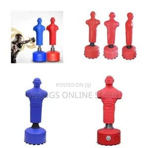 Professional Standing Punching Kick Boxing Man Body Human Shape Martia