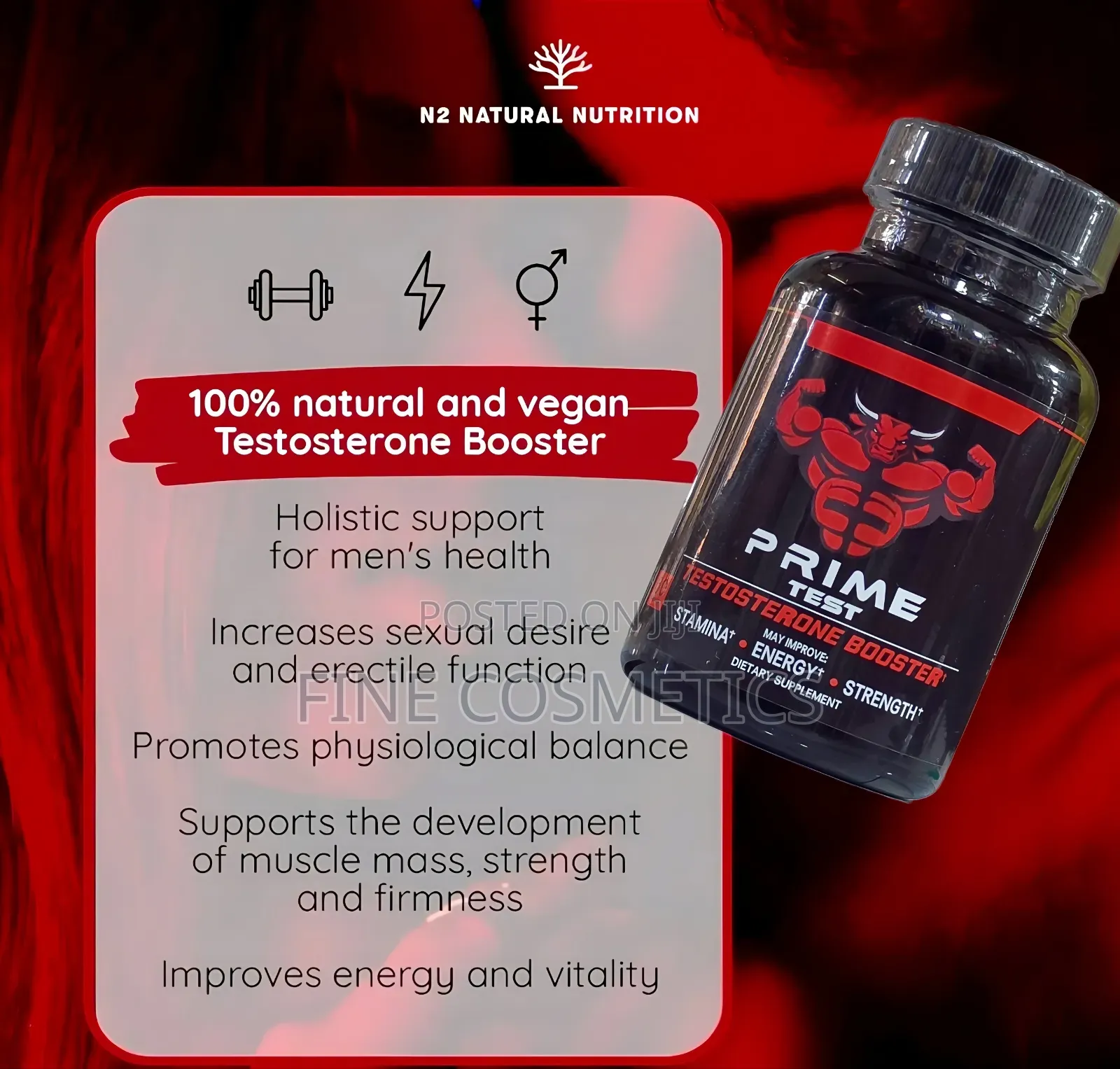 Prime Test Testosterone Booster Manpower Sex Stamina Test Level Enhanc