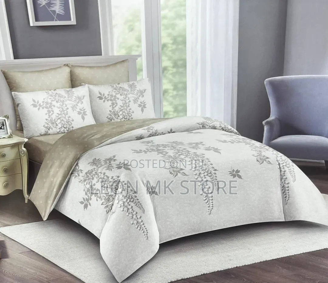 Cool Mist Floral Duvets 4pcs