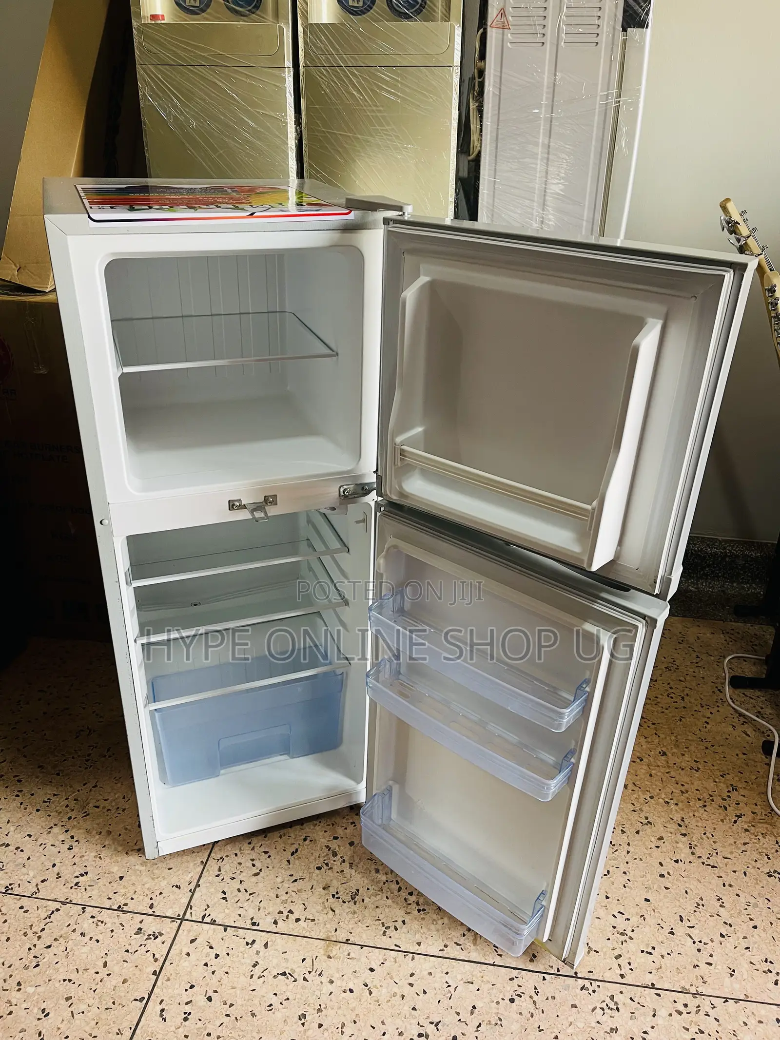 Imported Used Fast Cooling 158l Adh Double-Door Fridge