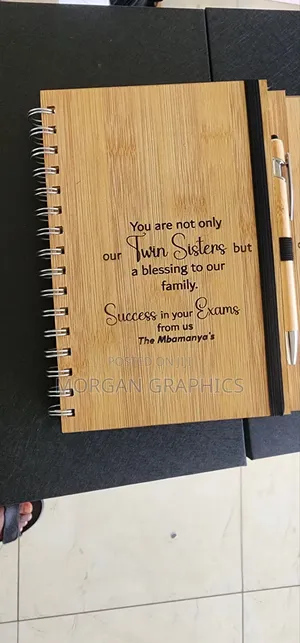 Bamboo Notebook and Gift Set