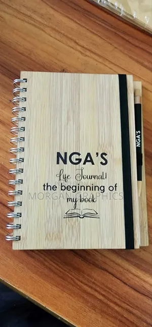 Bamboo Notebook and Gift Set
