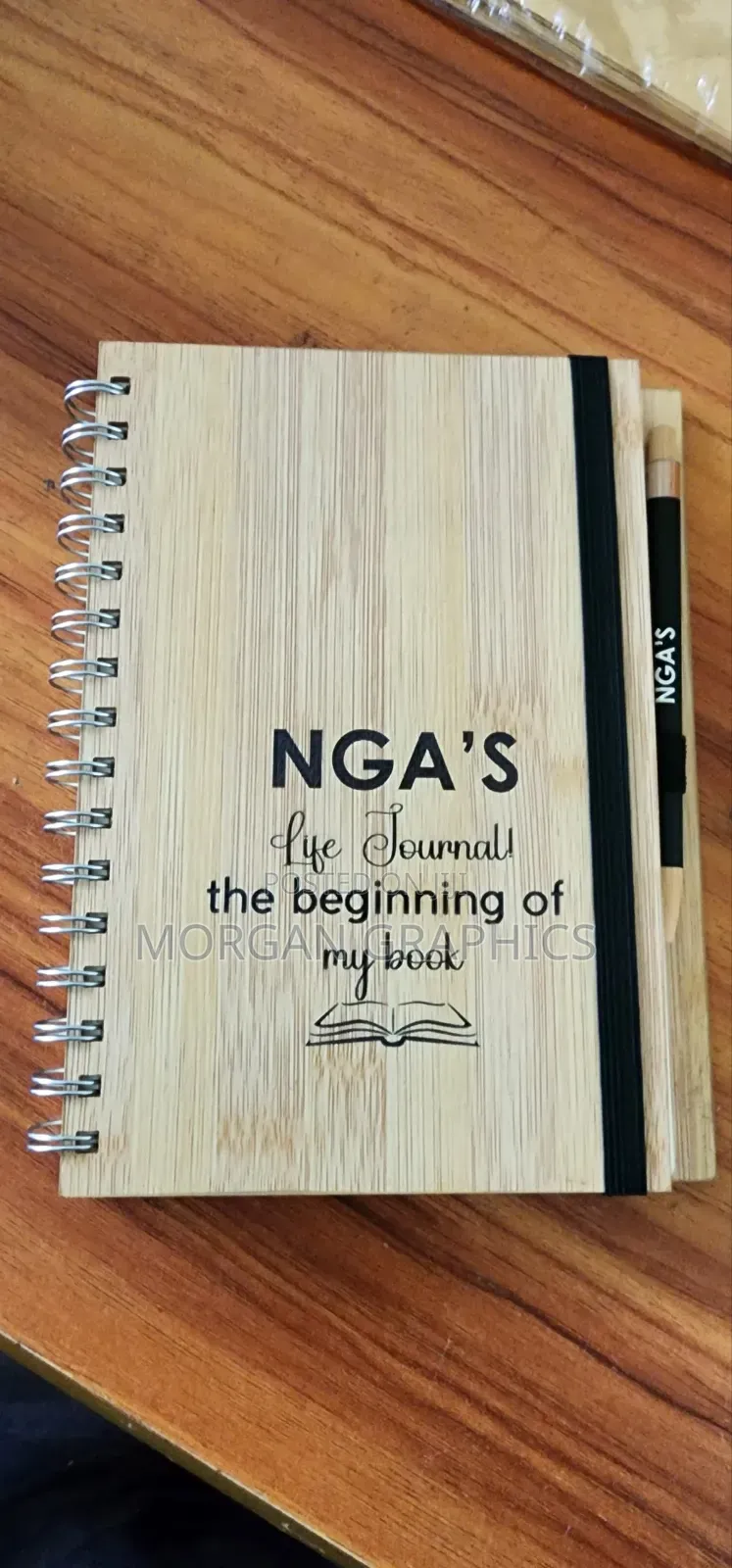 Bamboo Notebook and Gift Set