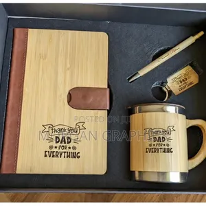 Bamboo Notebook and Gift Set