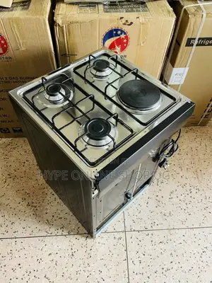 3+1,Spark Imported Used Standing Electric and Gas Cooker