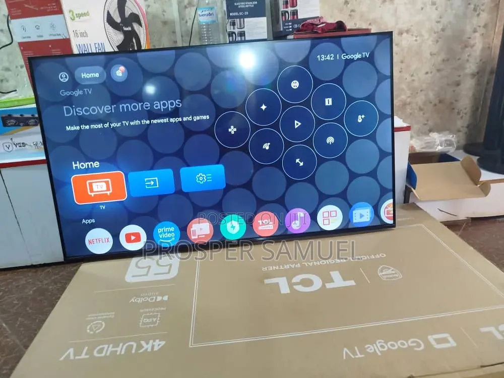 Brand New TCL 55 Inches Frameless Digital Flat Screen