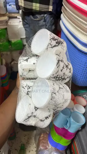 6pcs Tea Coffee Plastic Cups Plastic Cups