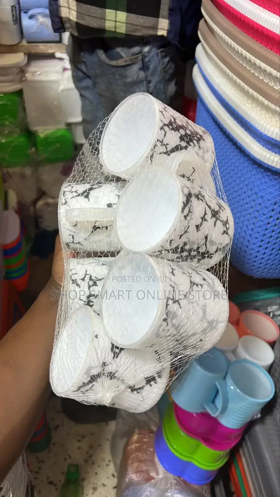 6pcs Tea Coffee Plastic Cups Plastic Cups