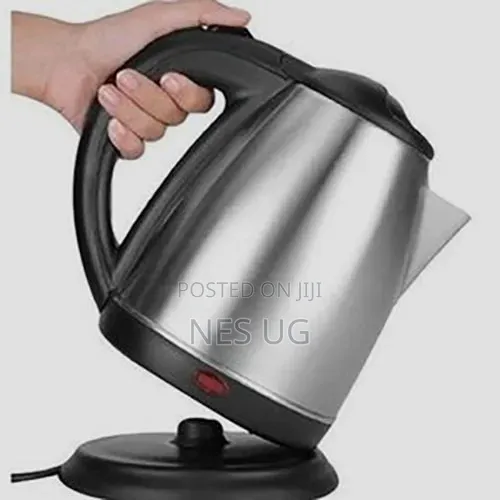 Scarlet Electric Kettle Percolator 2l - Silver/ Black.