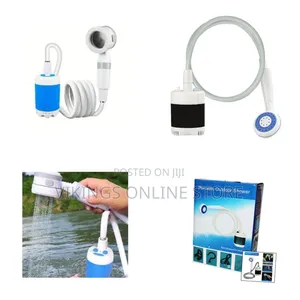 Portable Camping Shower Pump - Rechargeable Outdoor Shower Head Spraye