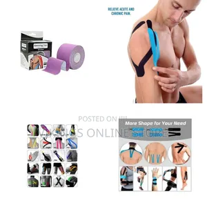 Adhesive Kinesiology Cotton Tape for Physiotherapy Kinesio Medical