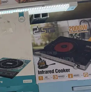 DSP Single Infrared Cooker 2000w With Led Display Hot Plate