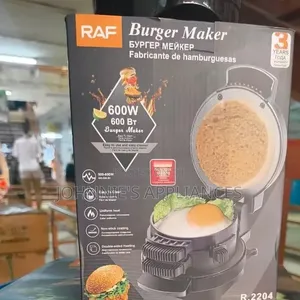 Raff Electric Burger Press -Black