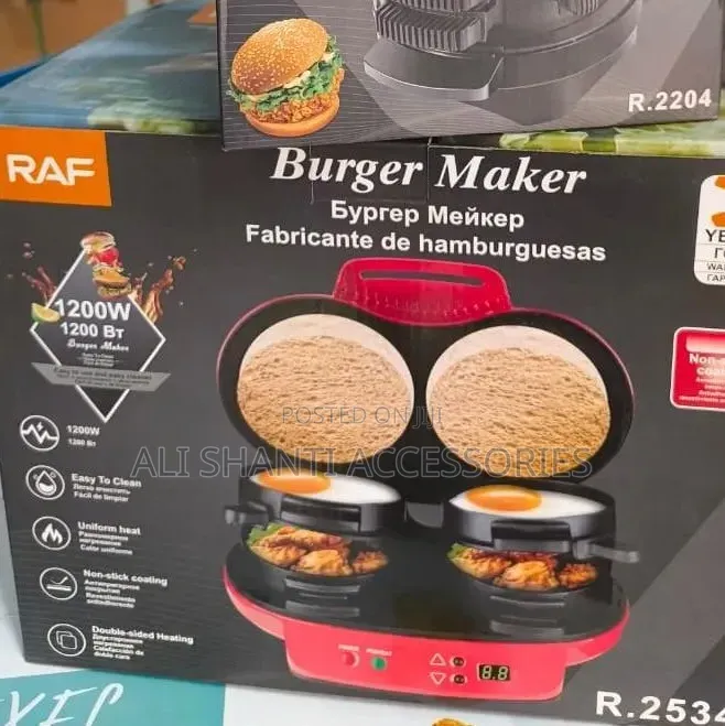 1200watts Burger Maker Machine