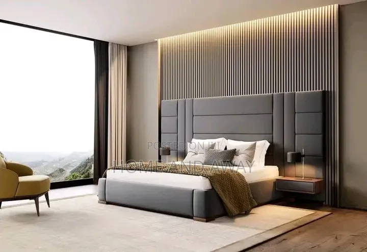 King's Headboard Dressed Beds in Any Colour From 2,000,000/- Order Now