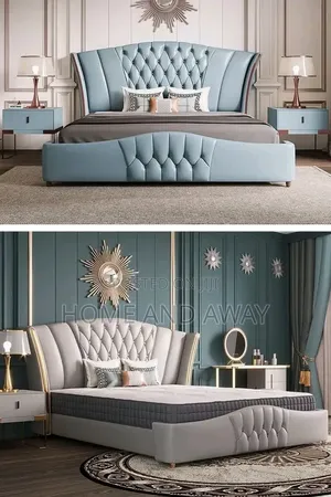 Zamunda Dressed Beds in Any Colour/Material 2,000,000/- With Delivery